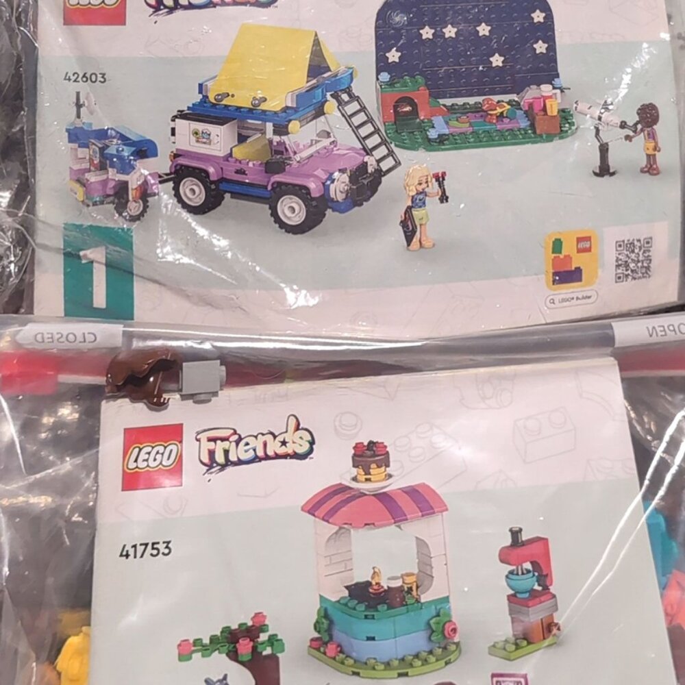 LEGO Friends Bundle — 41753 Pancake Shop + 42603 Stargazing Camping Vehicle